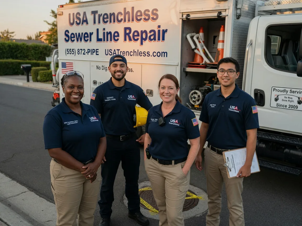 Sewer Line Repair company in Bernice, LA